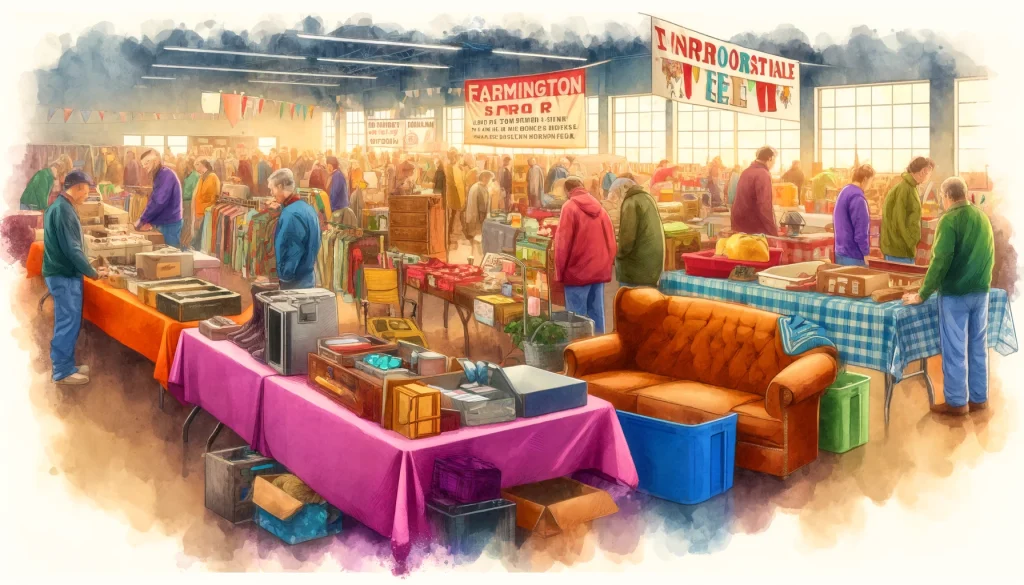Discover Hidden Treasures at Farmington Storage’s Indoor Tag Sale Event!